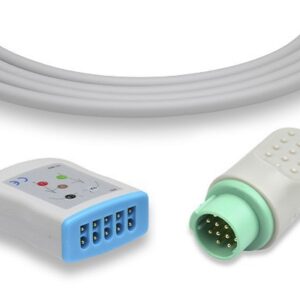 Corometrics patient cable, 3 lead trunk cable for use with LQ5-90P0.