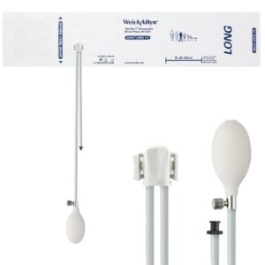 Welch Allyn Inc. Original Fully Configured Flexiport Blood Pressure Cuff, Dual Tube, Adult Long (11L), Box of 20
